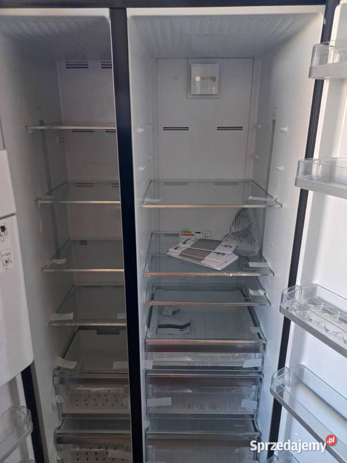 Lodówka z kostarką do lodu wolnostojące Lodówki i zamrażarki podkarpackie Sanok