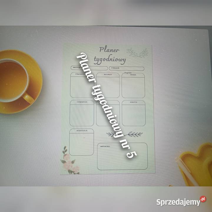 Planery tygodniowe pdf Pozostałe mazowieckie Radom