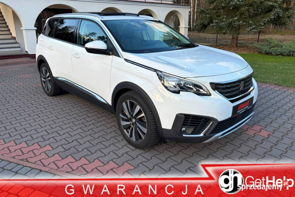 Peugeot 5008 7 foteli Półskóry Panorama Allure nawigacja Lipówki