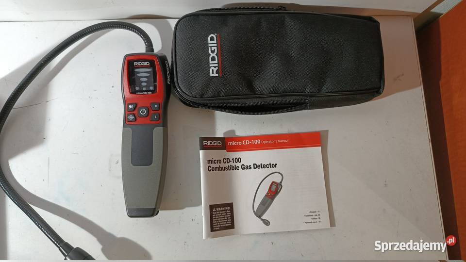 Detektor gazu RIDGID micro CD100 Katowice