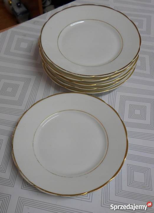 talerzyki spodeczki cudeńka cienka porcelana Gdańsk