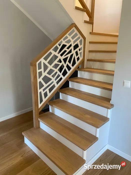 SCHODY drewniane stalowe pomorskie Kąpino