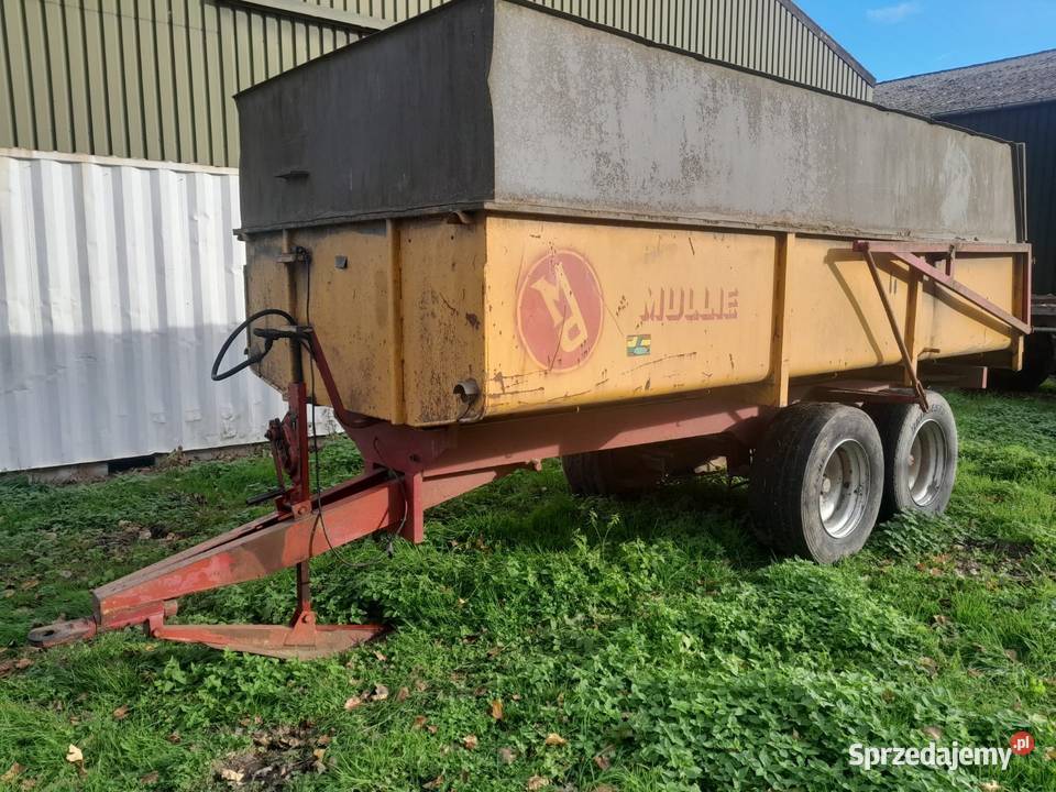 Przyczepa skorupa Mullie 10 ton Ostrów Mazowiecka