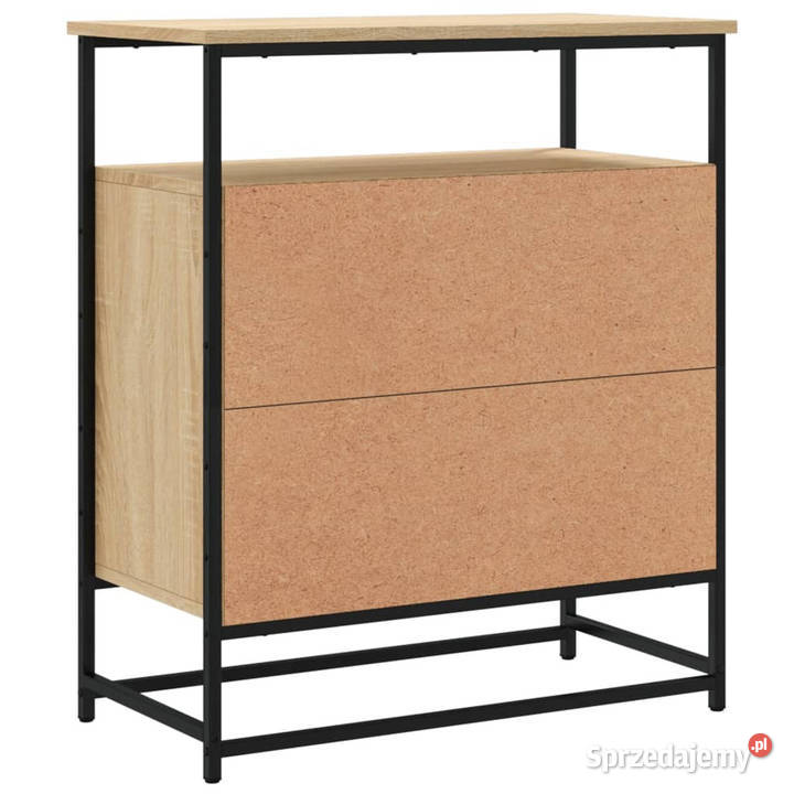 Komoda dąb sonoma 69x35x80 materiał