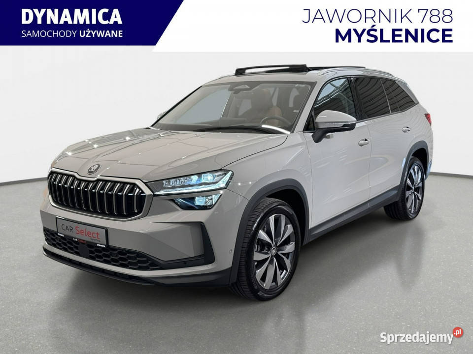 koda Kodiaq Selection 15eTSI 150 DSG 2024r Salon kamera cofania małopolskie Myślenice