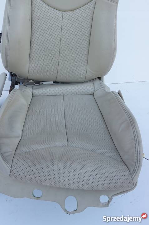 FOTEL PASAŻERA PRAWY INFINITI G37 Wyposażenie wnętrza Nowy Tomyśl