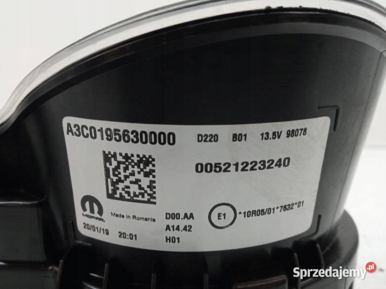 LICZNIK 00521223240 A3C0195630000 Fiat Tipo II świętokrzyskie