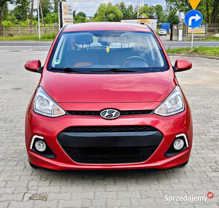 Hyundai i10 10 67 2016r Klimatyzacja Podgrzewane nieuszkodzony