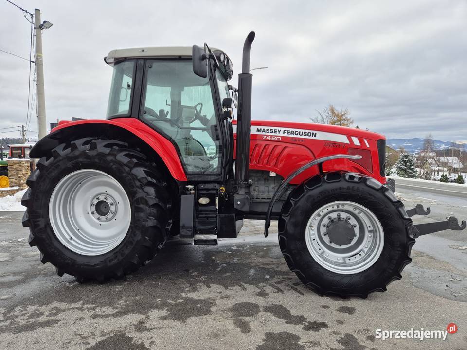 Ciągnik Massey Ferguson 7480 DYNATV małopolskie Chełmiec