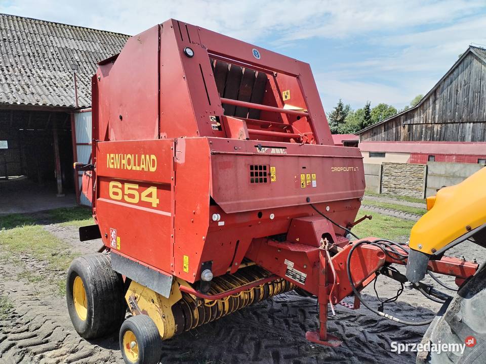 Prasa rolujaca holland 654 Cropcutter New Holland Przyłęk