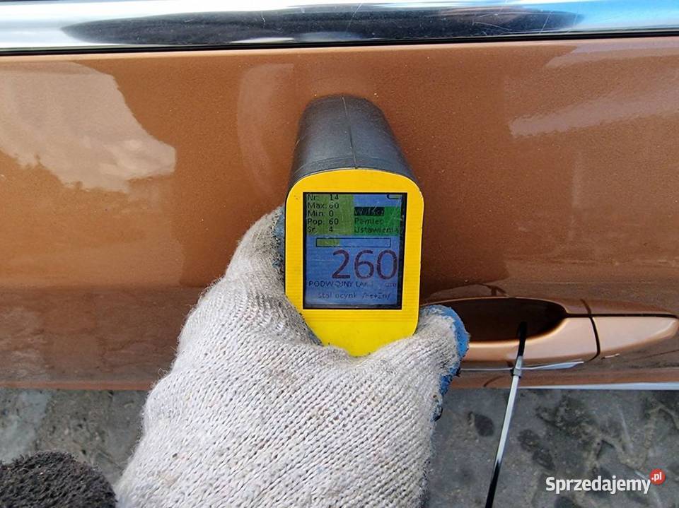 DRZWI LEWE PRZÓD VOLVO V60 704 VIBRANT COPPER Części samochodowe Lipno sprzedam