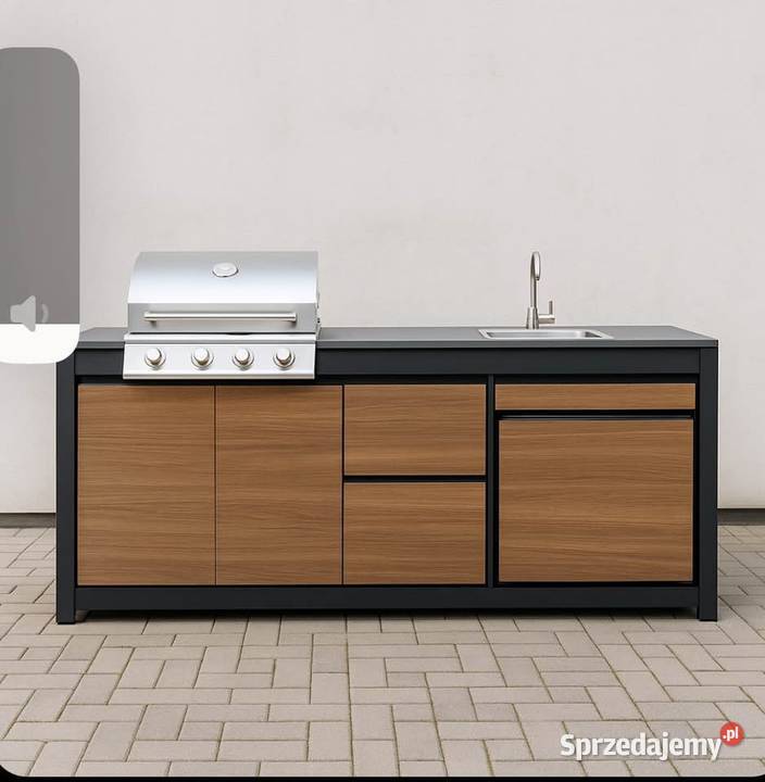 Nowoczesna kuchnia ogrodowa HPL wolnostojąca Tczew