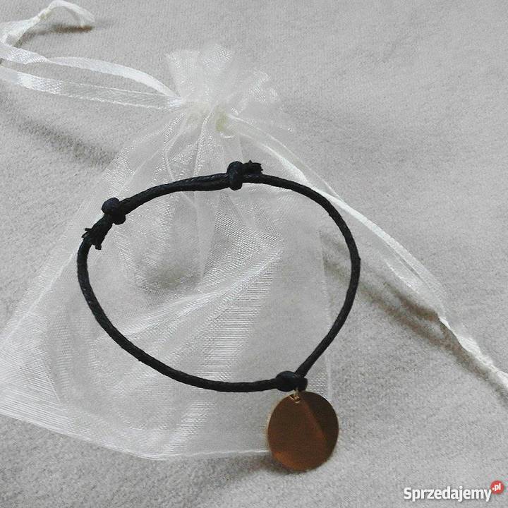 bransoletka z zawieszką grawer Leszno sprzedam