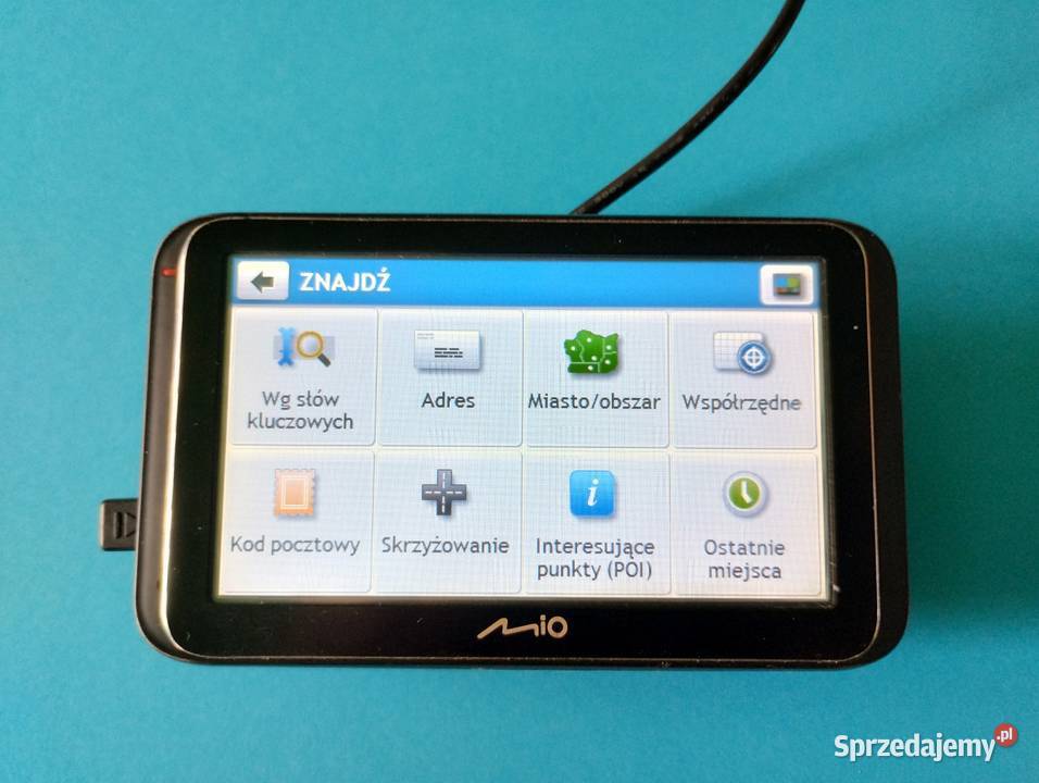Nawigacja samochodowa MIO Spirit 6900LM GPS i akcesoria śląskie Tychy sprzedam