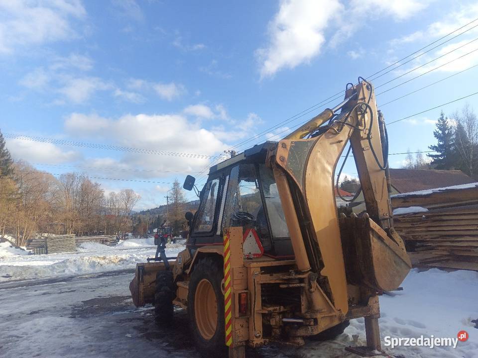 koparko ładowarka Cat 428 Sól