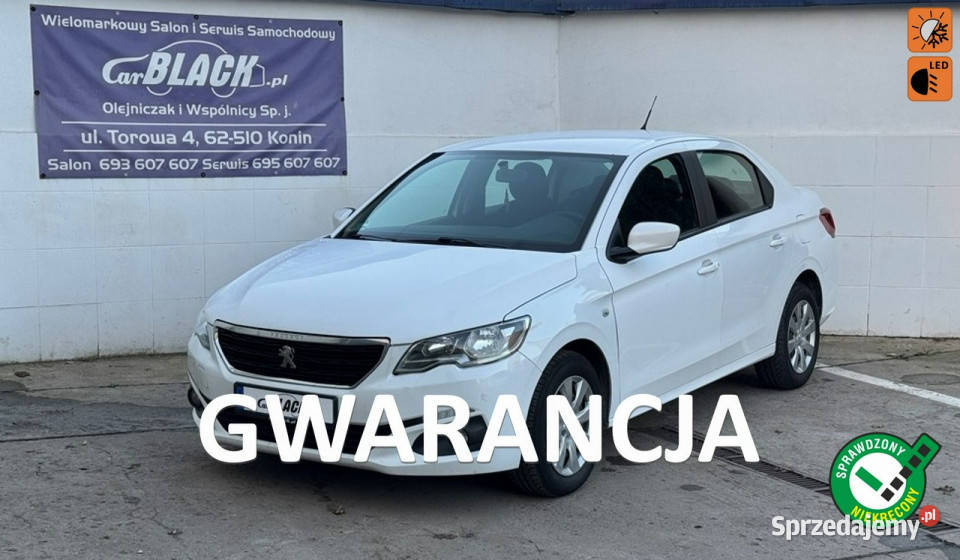 Peugeot 301 Salon Polska Pisemna Gwarancja 12 ESP Motoryzacja wielkopolskie Konin