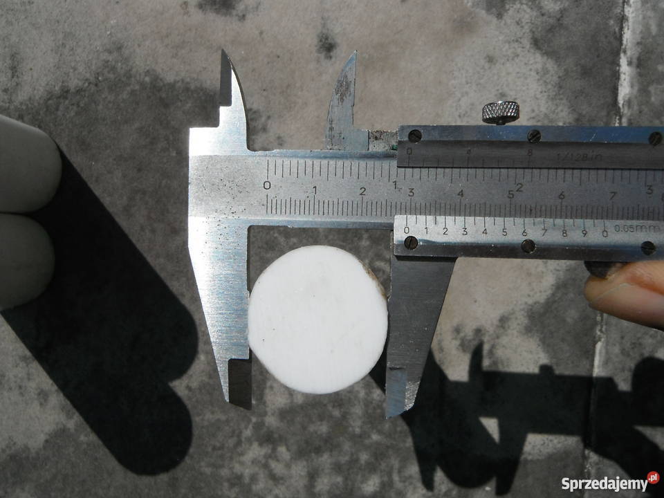 Teflon PTFE Tarflen wałek pręt fi 29 x 145 mm Barak