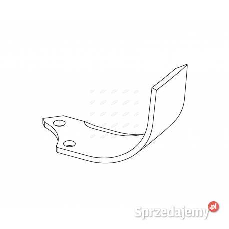 Nożyk Maschio 80x10 PRAWY M74100435 wzmocniony Sieradz