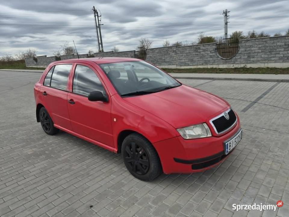 FABIA ładna z opłatami 2001r Grajewo sprzedam