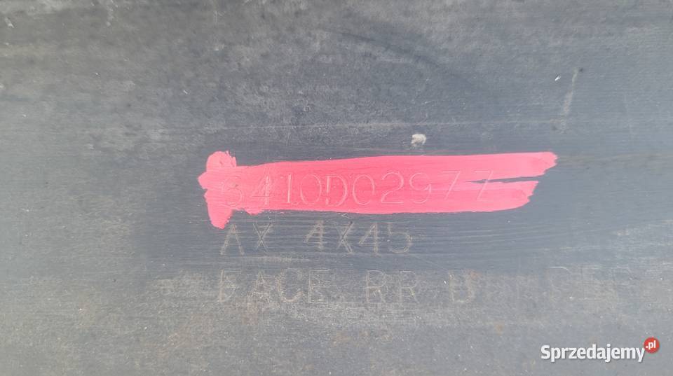 ZDERZAK TYŁ TYLNY MITSUBISHI ECLIPSE CROSS Ruda Śląska