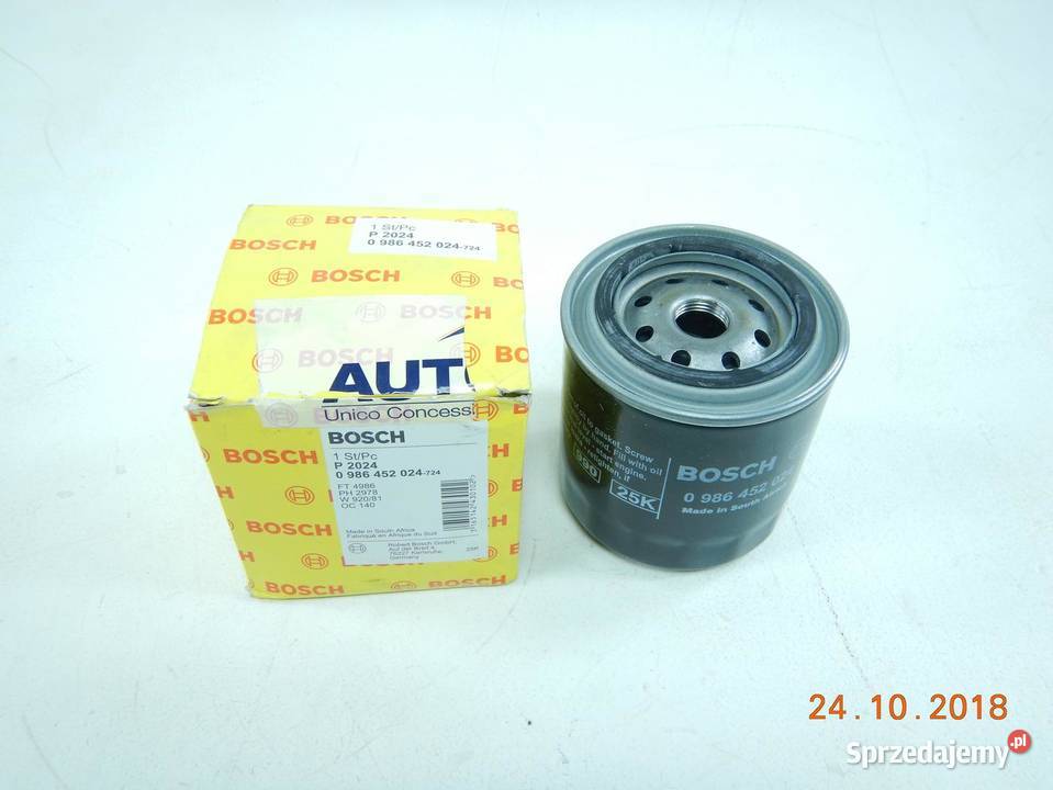FILTR OLEJU NISSAN 280 ZX ALMERA I BLUEBIRD Oleju sprzedam