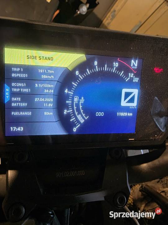 KTM Duke 125 2017r lubelskie