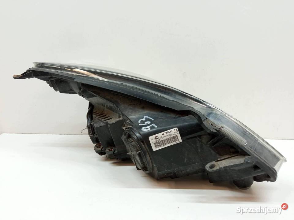 LAMPA PRZÓD LEWA SOCZEWKA SKRĘTNA 13186385 Opel
