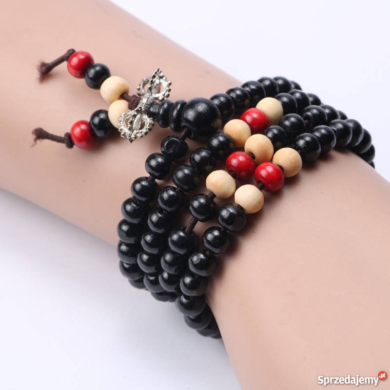 Koraliki na rękę komplet 3 sztuki drzewo różane Starachowice