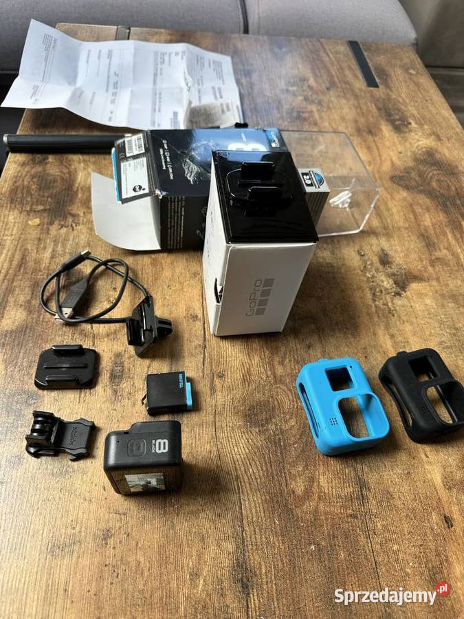 GoPro Hero 8 black 2 akumulatory akcesoria