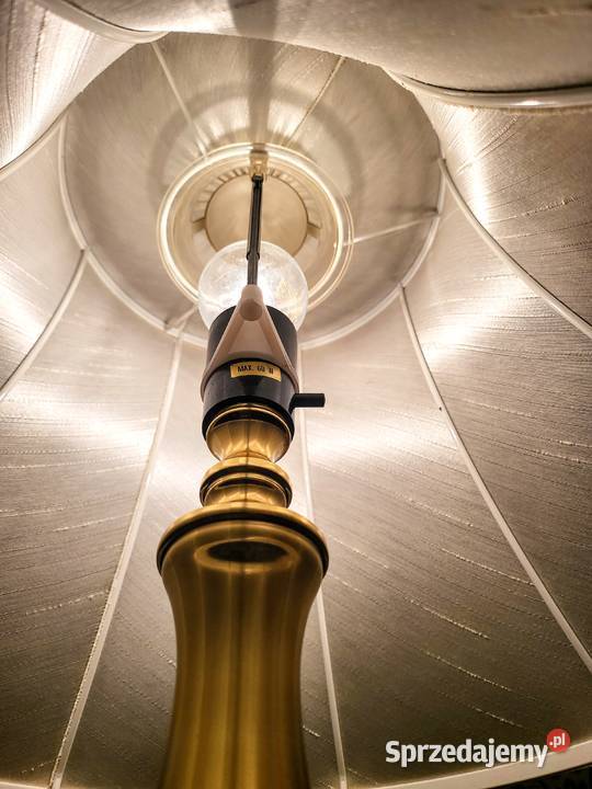 Lampa mosiężna lampka wieczorna Kalisz