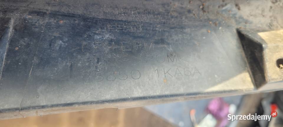 NISSAN JUKE PRAWY PRÓG LISTWA PROGOWA PRAWA Ruda Śląska sprzedam