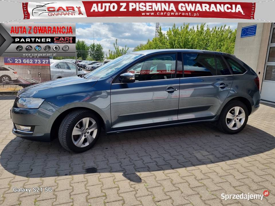 Skoda Rapid II 10 110 nawigacja alufelgi immobilizer Płońsk