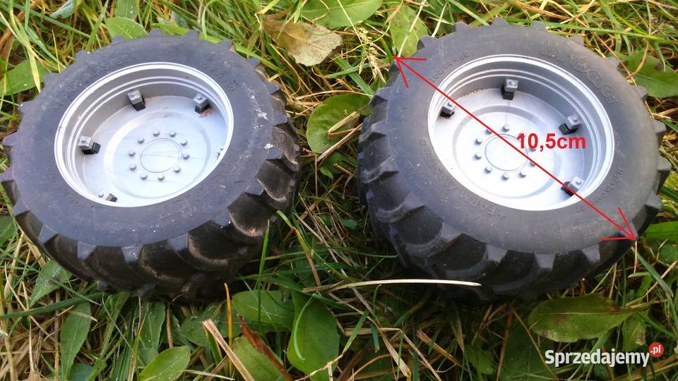 Koła dodatkowe bliźniacze na przód i tył Bruder Bruder Tuszkowo