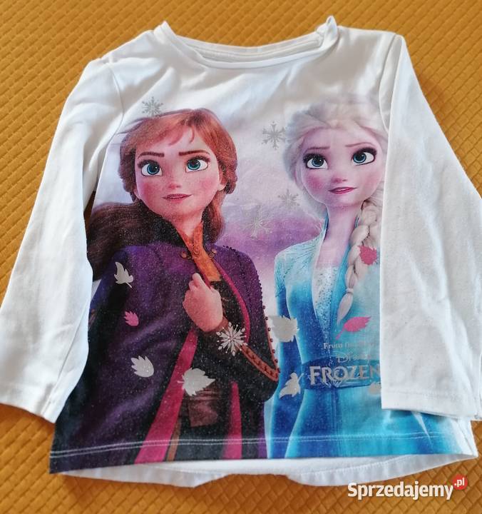Dziewczęca bluzka z długim rękawem Frozen Łódź