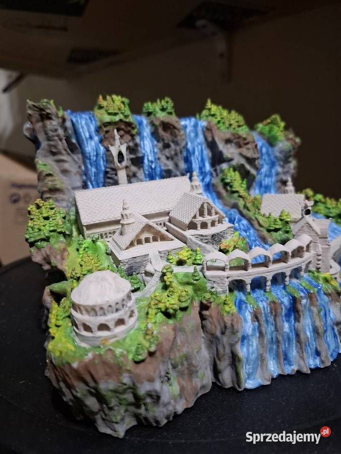 Model fantasy Rivendell Imladris makieta 3D małopolskie Kraków