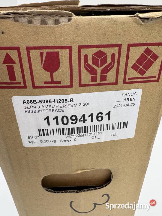 Fanuc A06B6096H205R Servo Amplifier Module Warszawa
