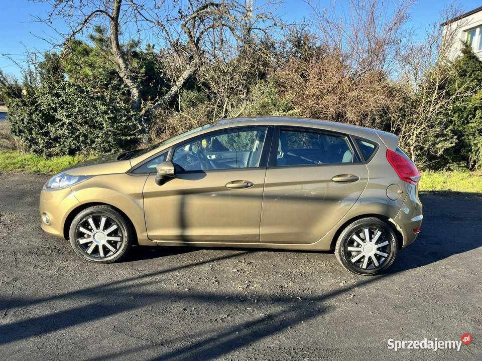 Ford Fiesta 125 udokumentowany przebieg Mk7 2008 4/5 Jarocin sprzedam