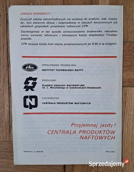 Selektol super plus Reklama Warszawa