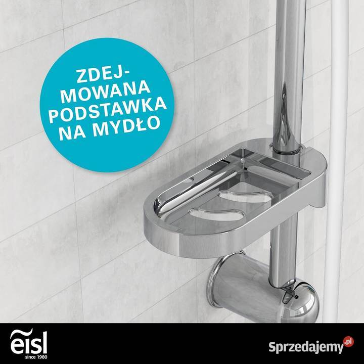 Zestaw prysznicowy natynkowy Eisl DXLD60087CS Jadowniki
