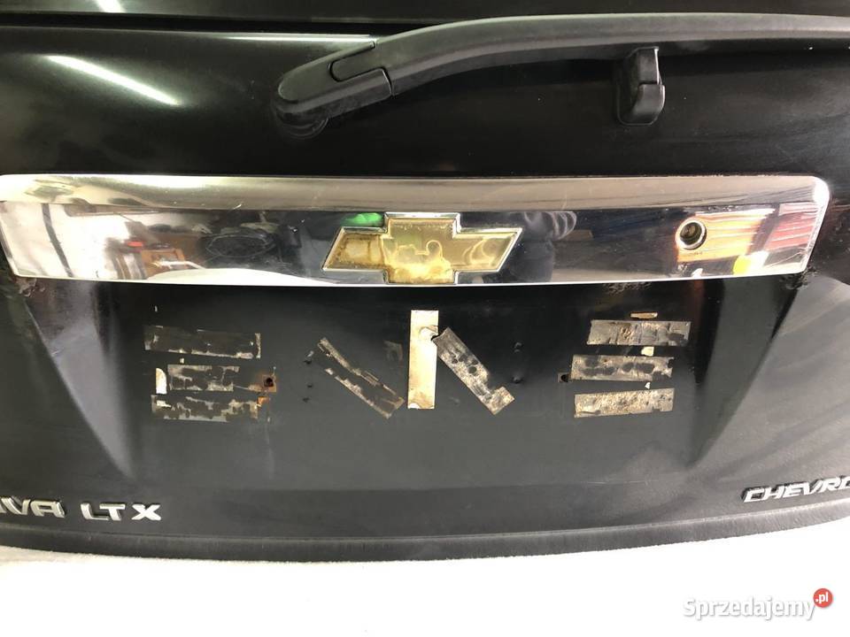 KLAPA BAGAŻNIKA CHEVROLET CAPTIVA I GAR