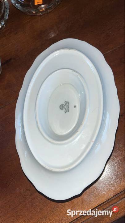 Sosjerka Wałbrzych Made in Poland Polska lata 60 Porcelana i szkło Gdańsk