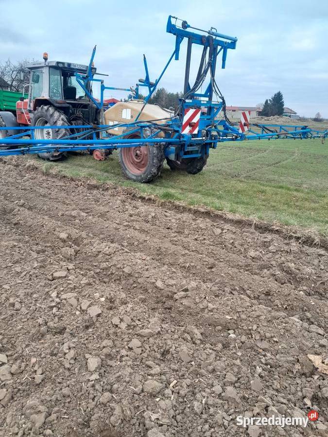 Opryskiwacz Berthoud 1400l 21m nieuszkodzony Babczów