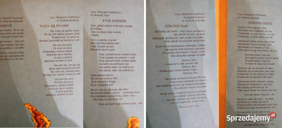 1982 Dorosłe dzieci heavymetal Turbo Płyta Kielce