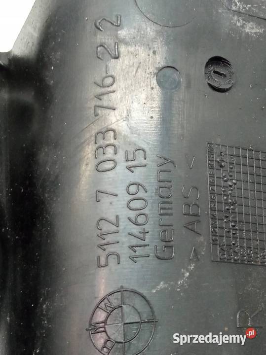 ŚLIZG ZDERZAKA TYŁ KPL LEWY PRAWY 7033715