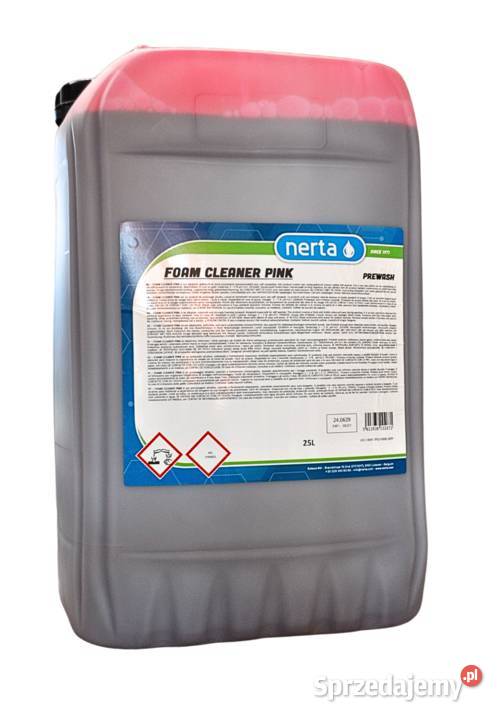 FOAM CLEANER PINK 25L aktywna piana do myjni lubelskie Zahajki