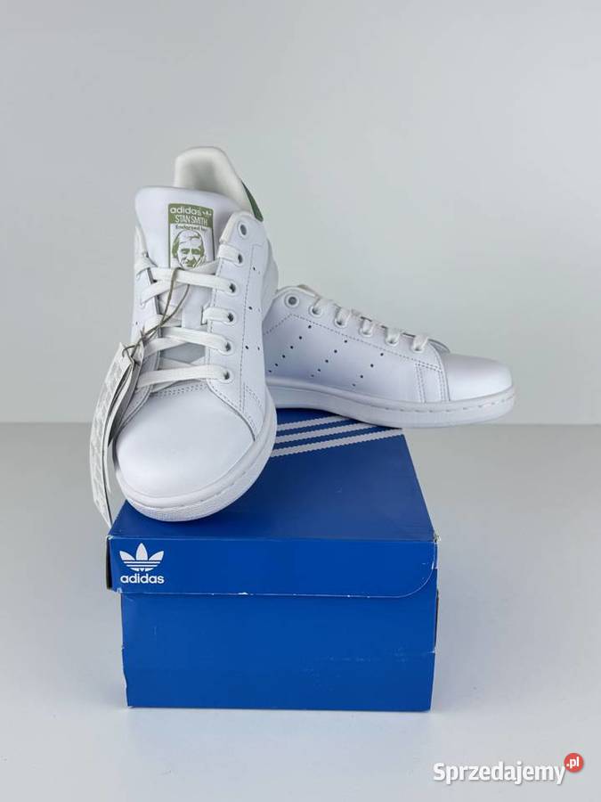 Adidas Stan Smith r36 23 HQ1854 białe skórzane
