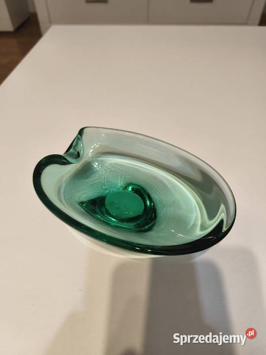 Popielniczka PRL Porcelana i szkło Tłuszcz