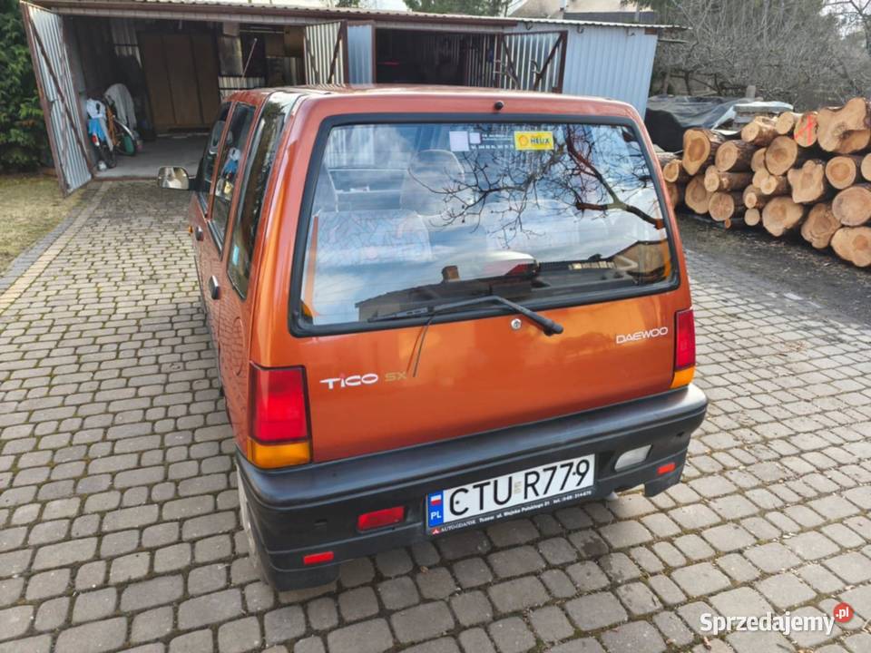 Daewoo Tico 1999r Sprawny Zarejestrowany w Polsce Tuchola sprzedam