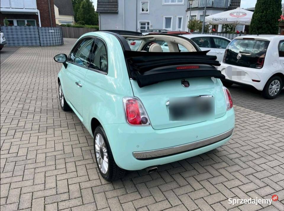 Fiat 500 kabriolet 12 klimatyzacja Łęki Strzyżowskie sprzedam