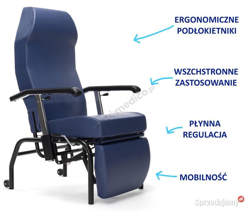 Vermeiren Wózek inwalidzki specjalny